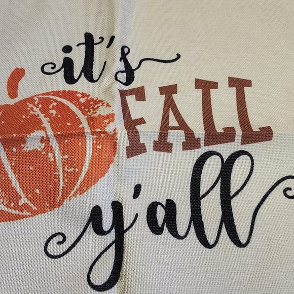 4 New Fall Harvest Halloween Falloween 18x18 Pillow Covers With Zipper - Picture 7 of 7